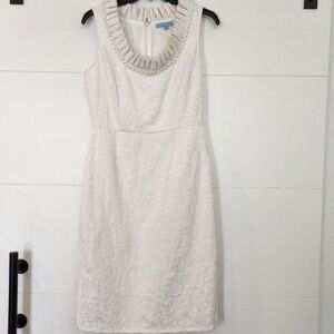 Antonio Melani Brocade Sleveless Midi‎ Dress